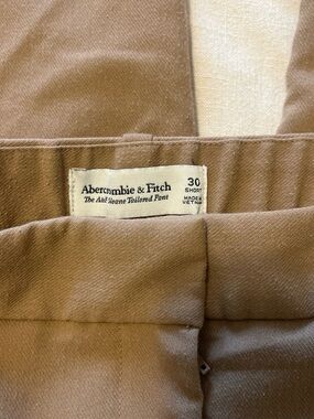 Abercrombie & Fitch Brown Tailored Pants